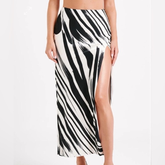MESHKI RITA MAXI SKIRT - Picture 1 of 5